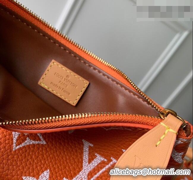 Best Price Louis Vuitton Speedy P9 Bandoulière 40 Bag in Calf Leather M24417 Orange 2026
