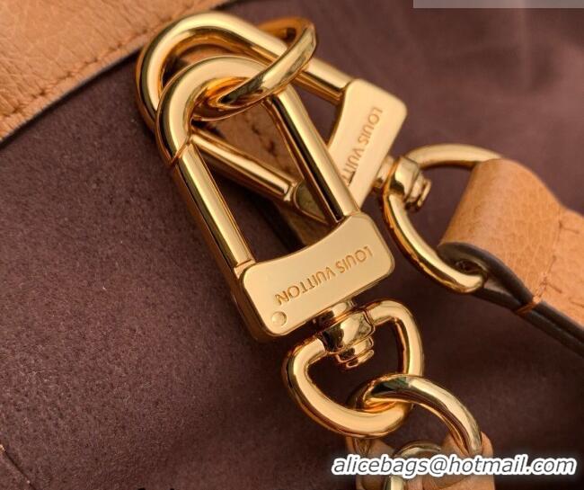Big Discount Louis Vuitton Noé Trunk Bucket bag in Calfskin leather M29131 Tan Brown 2026