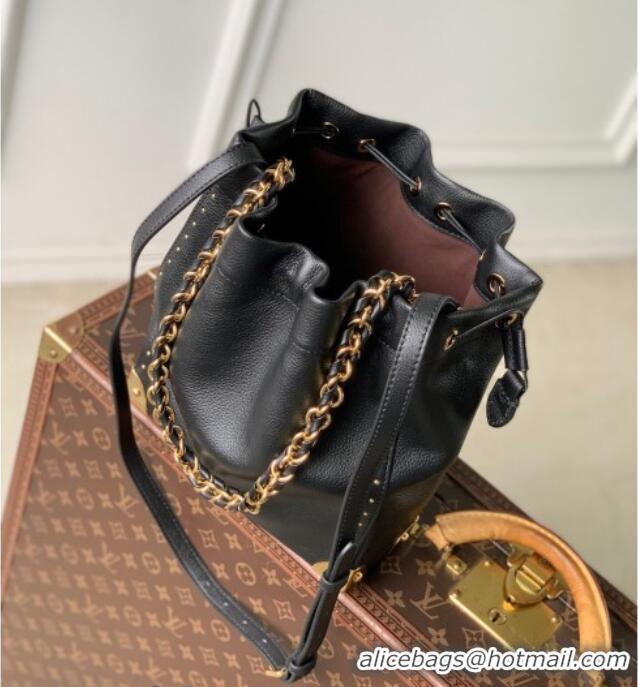 Super Quality Louis Vuitton Noé Trunk Bucket bag in Calfskin leather M29391 Black 2026