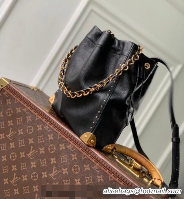 Super Quality Louis Vuitton Noé Trunk Bucket bag in Calfskin leather M29391 Black 2026