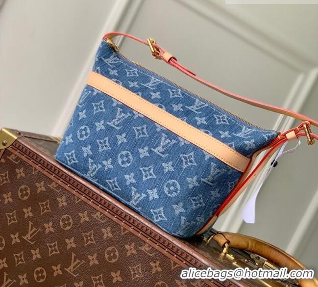 Promotional Louis Vuitton Cruiser Toiletry Bag in Blue Denim M27945 2026