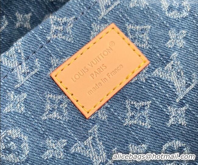 Promotional Louis Vuitton Cruiser Toiletry Bag in Blue Denim M27945 2026