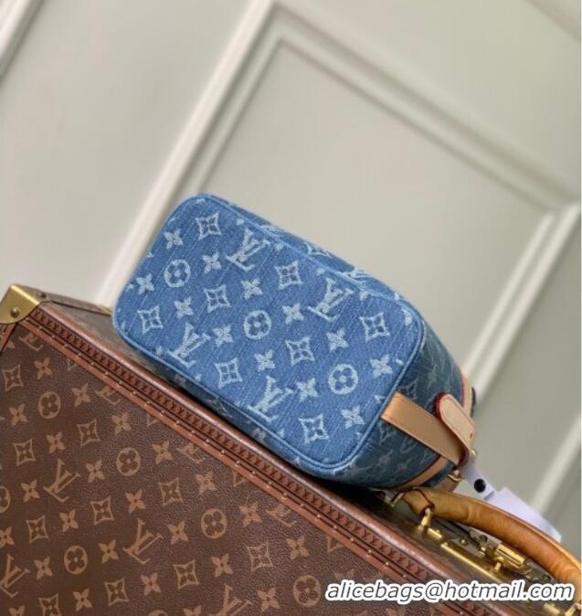 Promotional Louis Vuitton Cruiser Toiletry Bag in Blue Denim M27945 2026
