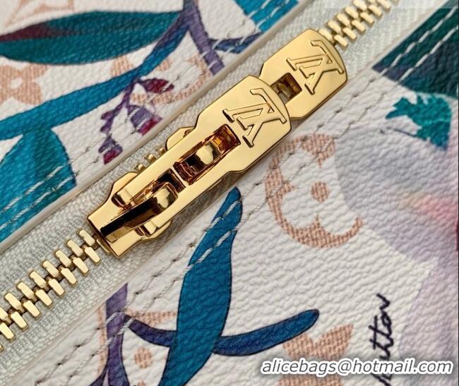 Original Cheap Louis Vuitton Squire East West Bag in Monogram Dune Canvas with Flora Print M29185 2026 Monogram Eden Col