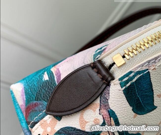 Original Cheap Louis Vuitton Squire East West Bag in Monogram Dune Canvas with Flora Print M29185 2026 Monogram Eden Col