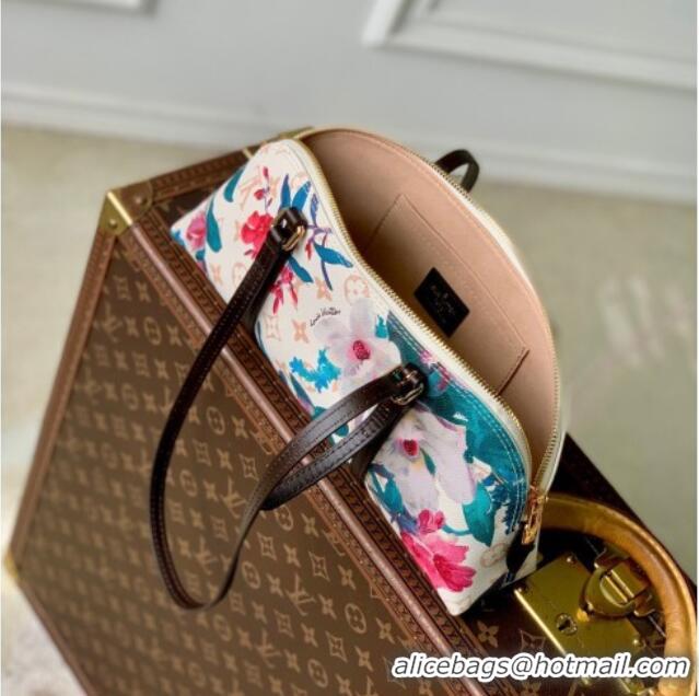 Original Cheap Louis Vuitton Squire East West Bag in Monogram Dune Canvas with Flora Print M29185 2026 Monogram Eden Col