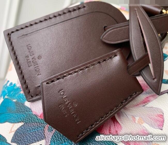 Low Cost Louis Vuitton Speedy Soft 30 Bag in Monogram Dune Canvas with Flora Print M29066 2026 Monogram Eden Collection
