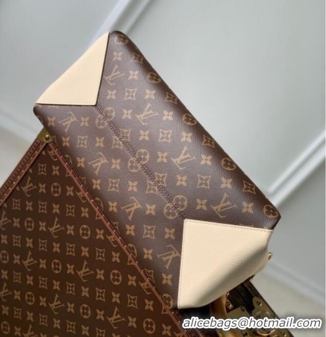 Buy Fashionable Louis Vuitton Vendome MM Bag in Monogram Canvas and Leather M46508 White 2026
