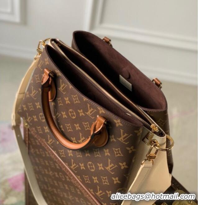 Buy Fashionable Louis Vuitton Vendome MM Bag in Monogram Canvas and Leather M46508 White 2026