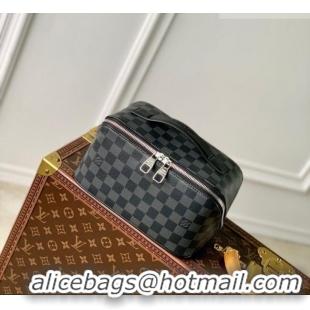 Buy Discount Louis Vuitton Toiletry Bag in Damier Canvas N11750 Black 2026