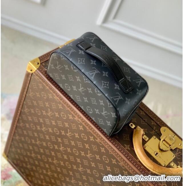 Luxury Cheap Louis Vuitton Toiletry Bag in Black Monogram Canvas M11508 2026