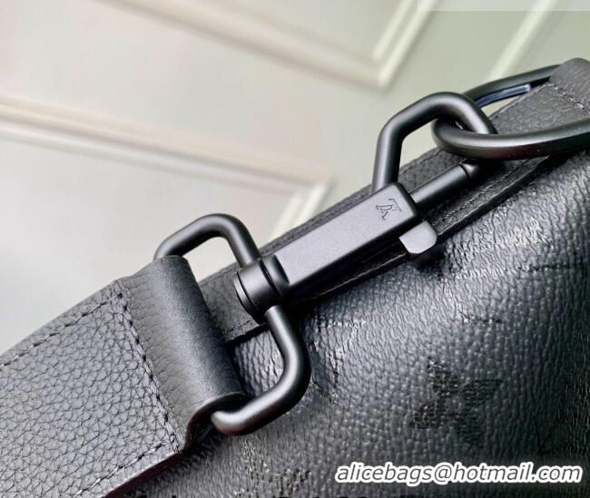 Grade Quality Louis Vuitton Vagabon Hobo bag in Monogram Midnight Canvas M27856 Black 2026