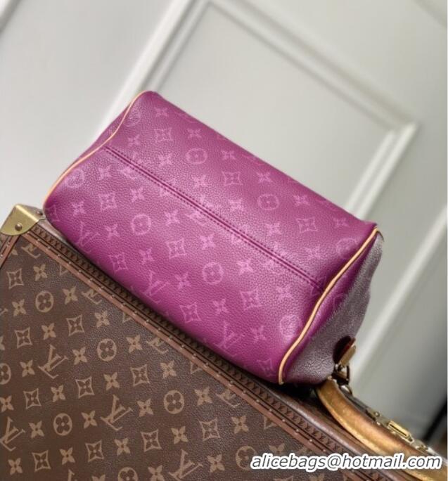 Top Quality Louis Vuitton Speedy P9 Bandoulière 25 Bag in Calf Leather M24443 Purple 2026