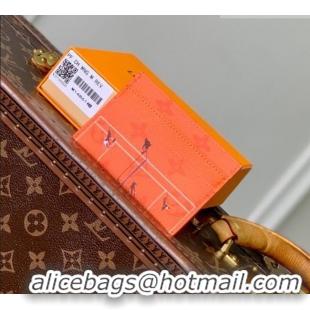 Grade Quality Louis Vuitton Double Card Holder in Orange Monogram Canvas M14861 2026