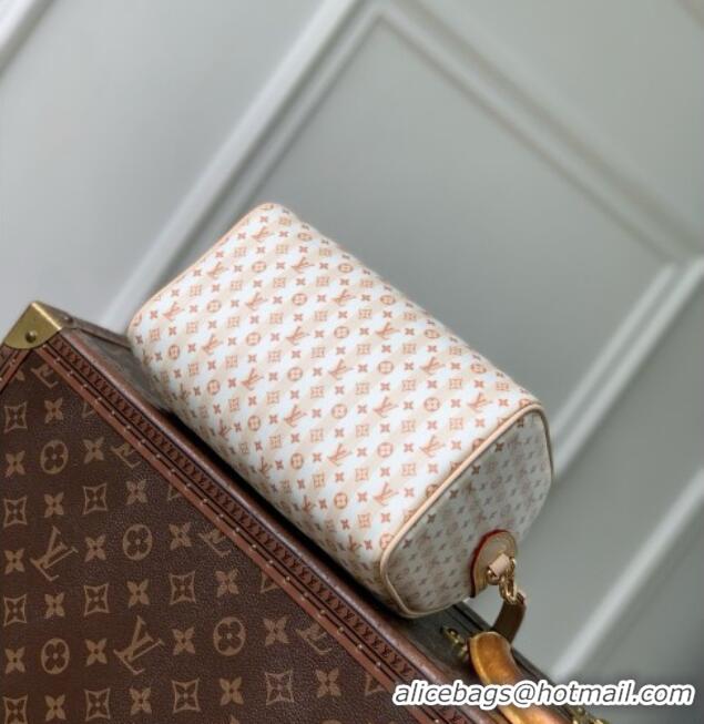 New Design Louis Vuitton Resort Speedy Bandoulière 20 Bag in Nude Rose Canvas M29459 2026