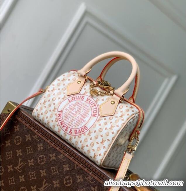 New Design Louis Vuitton Resort Speedy Bandoulière 20 Bag in Nude Rose Canvas M29459 2026