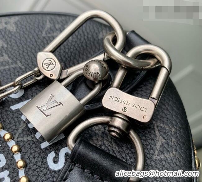 Buy Fashionable Louis Vuitton Speedy P9 Bandoulière 30 Jackets Bag in Black Cowhide Leather M26180 2026
