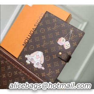 Luxury Discount Louis Vuitton x Grace Coddington Catogram Notebook Gl1394 Brown 2026