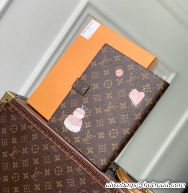 Luxury Discount Louis Vuitton x Grace Coddington Catogram Notebook Gl1394 Brown 2026