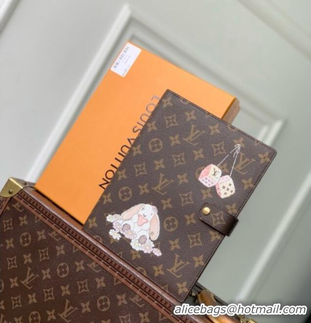 Luxury Discount Louis Vuitton x Grace Coddington Catogram Notebook Gl1394 Brown 2026
