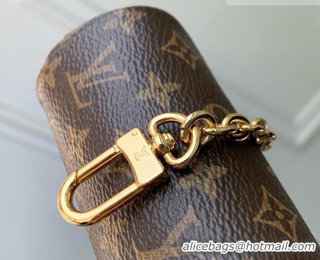 Famous Brand Louis Vuitton Pochette Pencil in Brown Monogram Canvas M28059 2026