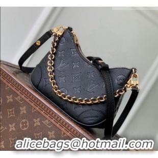 Best Price Louis Vuitton Nano Boulogne Bag in Black Monogram Cowhide Leather M28427 2026
