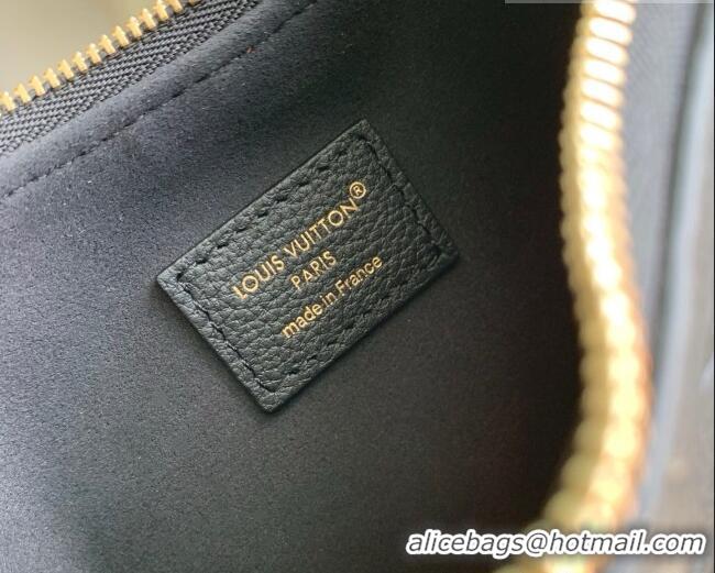 Best Price Louis Vuitton Nano Boulogne Bag in Black Monogram Cowhide Leather M28427 2026