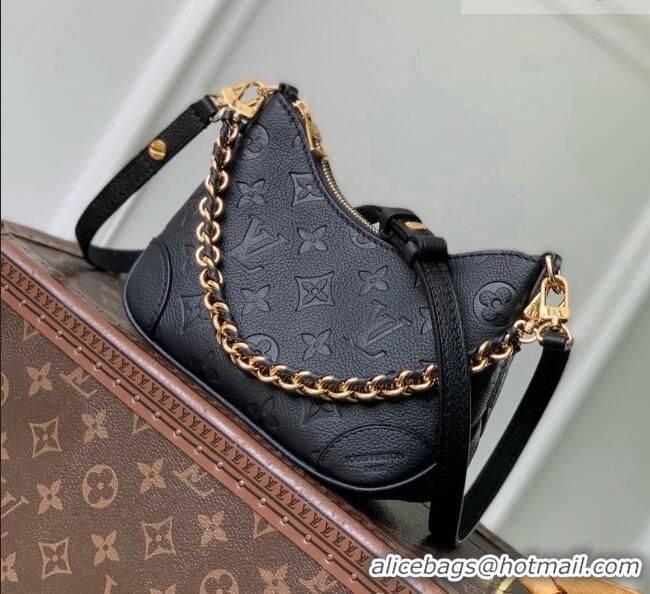Best Price Louis Vuitton Nano Boulogne Bag in Black Monogram Cowhide Leather M28427 2026