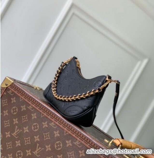 Best Price Louis Vuitton Nano Boulogne Bag in Black Monogram Cowhide Leather M28427 2026