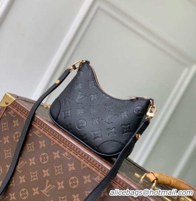 Best Price Louis Vuitton Nano Boulogne Bag in Black Monogram Cowhide Leather M28427 2026
