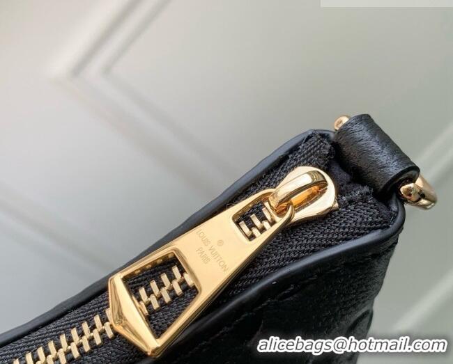 Best Price Louis Vuitton Nano Boulogne Bag in Black Monogram Cowhide Leather M28427 2026