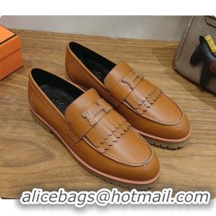 Top Design Hermes Classic Loafer in Calfskin H080633 Brown 2026