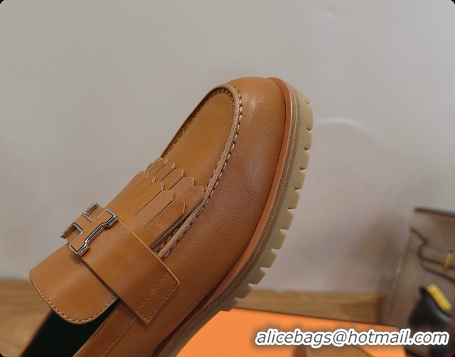 Top Design Hermes Classic Loafer in Calfskin H080633 Brown 2026