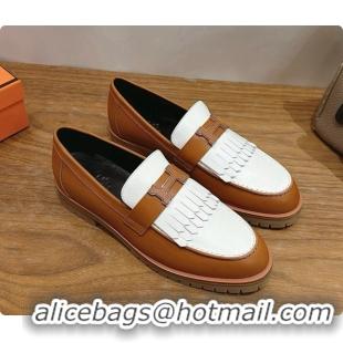 Good Quality Hermes Classic Loafer in Calfskin H080709 Black/Brown 2026