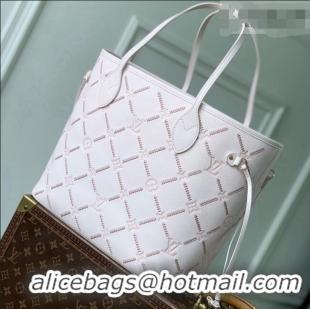 Trendy Design Louis Vuitton Neverfull MM Bag in Monogram Empreinte Leather M28527 Pink 2026