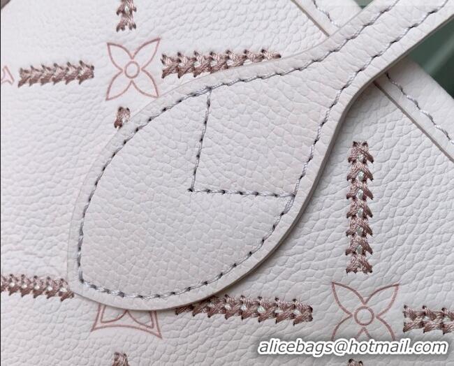Trendy Design Louis Vuitton Neverfull MM Bag in Monogram Empreinte Leather M28527 Pink 2026
