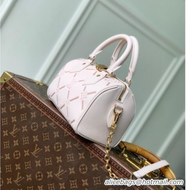 Promotional Louis Vuitton Speedy Bandouliere 20 Bag in Light Bliss Couture Leather M28529 Pink 2026