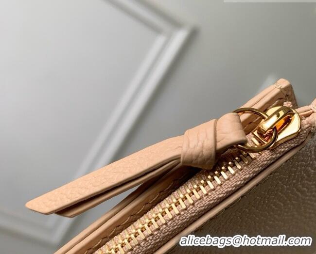 Super Quality Louis Vuitton Pochette Félicie Bag in Hazelnut Couture Leather M29482 2026