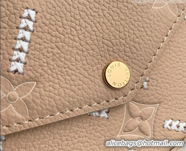 Super Quality Louis Vuitton Pochette Félicie Bag in Hazelnut Couture Leather M29482 2026