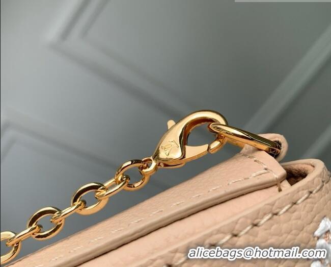 Super Quality Louis Vuitton Pochette Félicie Bag in Hazelnut Couture Leather M29482 2026