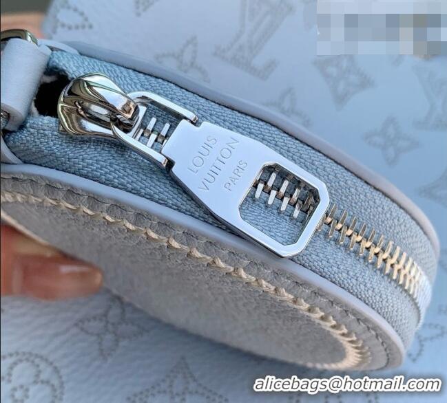Buy Cheap Louis Vuitton Bella Bag in Bleu Olympe Perforated Mahina Calfskin M28885 2026