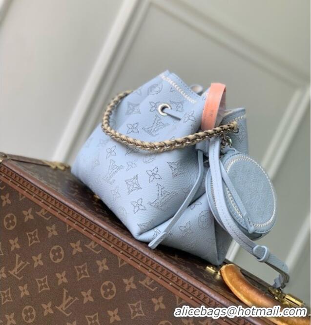 Buy Cheap Louis Vuitton Bella Bag in Bleu Olympe Perforated Mahina Calfskin M28885 2026