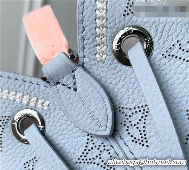 Buy Cheap Louis Vuitton Bella Bag in Bleu Olympe Perforated Mahina Calfskin M28885 2026