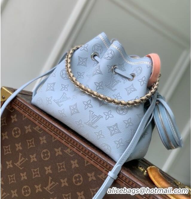 Buy Cheap Louis Vuitton Bella Bag in Bleu Olympe Perforated Mahina Calfskin M28885 2026