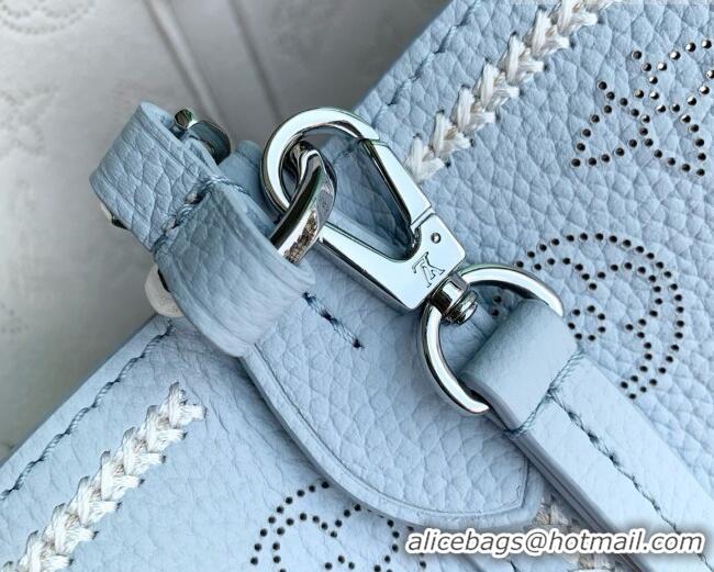 Top Quality Louis Vuitton Blossom PM Bag in Bleu Olympe Perforated Mahina Calfskin M29375 2026