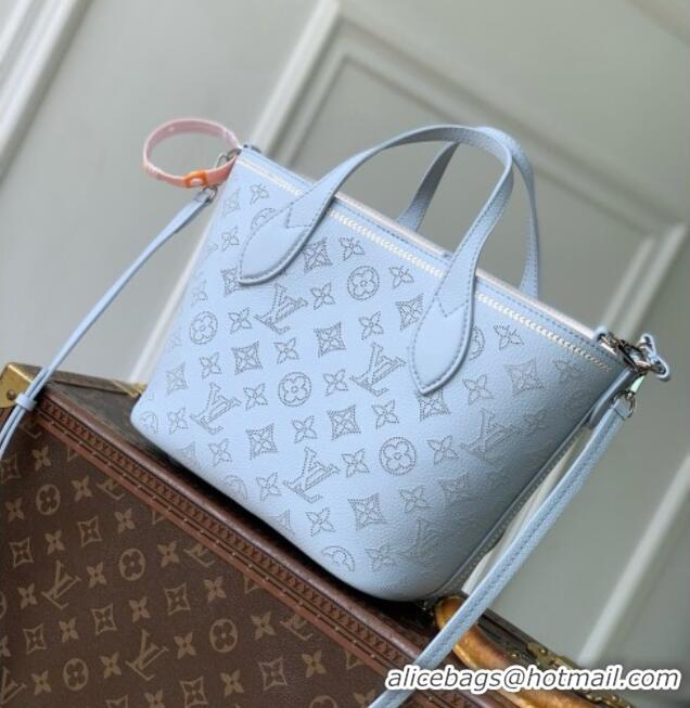 Top Quality Louis Vuitton Blossom PM Bag in Bleu Olympe Perforated Mahina Calfskin M29375 2026