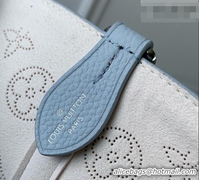 Top Quality Louis Vuitton Blossom PM Bag in Bleu Olympe Perforated Mahina Calfskin M29375 2026
