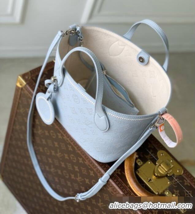 Top Quality Louis Vuitton Blossom PM Bag in Bleu Olympe Perforated Mahina Calfskin M29375 2026