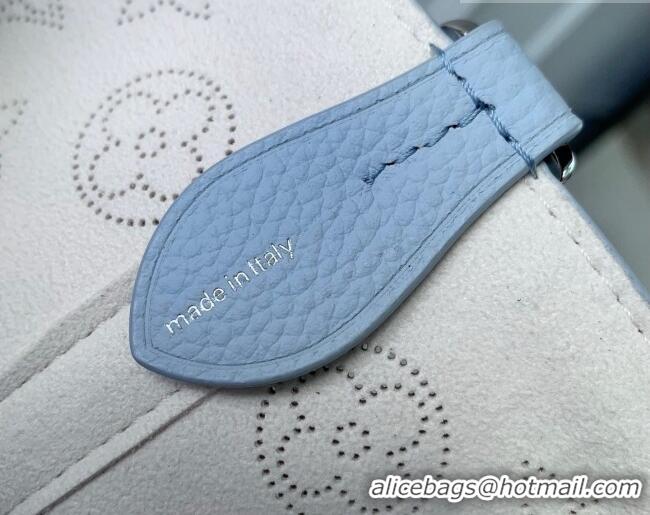Top Quality Louis Vuitton Blossom PM Bag in Bleu Olympe Perforated Mahina Calfskin M29375 2026
