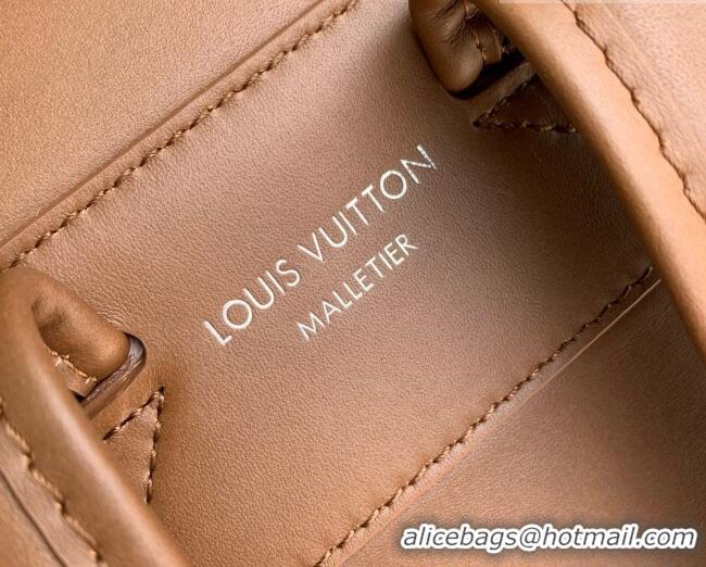 Promotional Louis Vuitton Montsouris Cargo Backpack in Caramel Calfskin M28380 2026